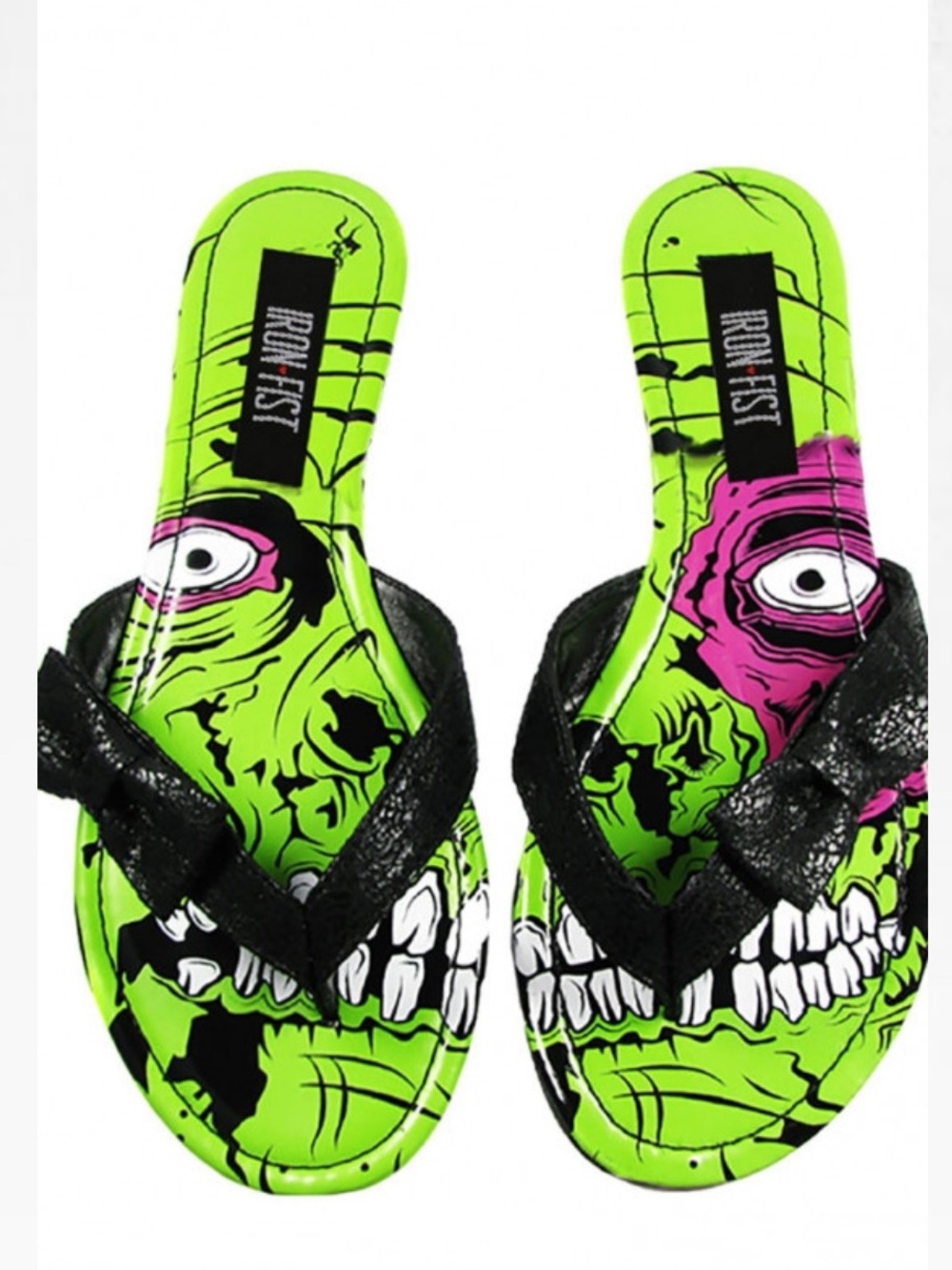 Rare Iron Fist Zombie Stomper Sandals Size 8